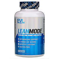 EVLution Nutrition, Lean Mode, Жироспалювач, пришвидшує метаболізм жиру Fat Burner, 150 Capsules