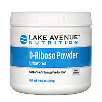 Lake Avenue Nutrition, Порошок D-рибози, рибоза без добавок, 300 г
