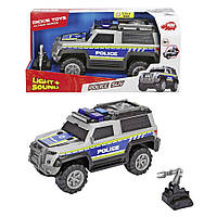 Машинка Dickie Toys Полиция с аксессуарами со звуковыми и световыми эффектами (3306003)