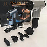 Масажер для м'язів ручний Fascial Gun KH-320 (електричний масажер), фото 3