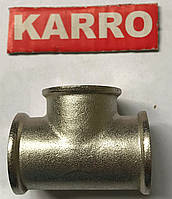 Тройник 1" ВВВ Karro (никель)