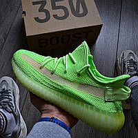 Женские кроссовки Yeezy Boost 350 V2 Fluorescent Green Киев