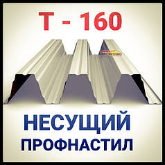 Профнастил Pruszynski Т 160 оцинкований товщина 1,25 мм