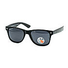 Окуляри Ray Ban Wayfarer Polarized чорні матові, фото 3