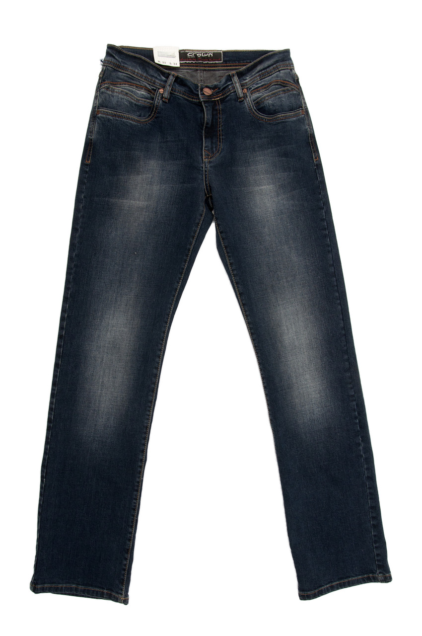 Джинси чоловічі Crown Jeans модель 2698 (DN 666)