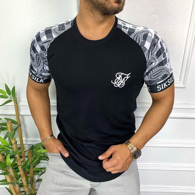 Мужская футболка Sik Silk Мужская футболка Sik Silk