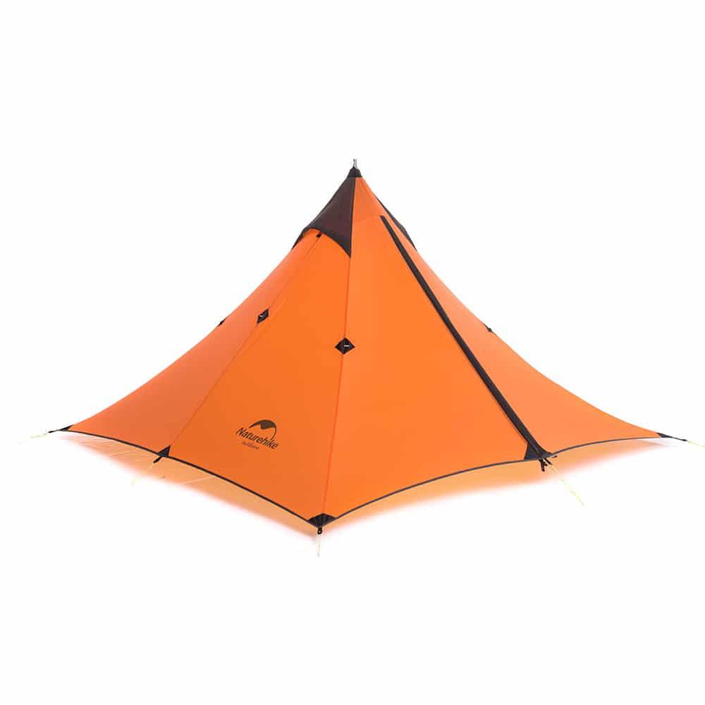 Намет Naturehike Pyramid I (1-місний) 20D silicone NH17T030-L Orange