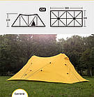 Тент-намет Naturehike Twin Peaks 210T polyester NH17T015-M Orange, фото 3