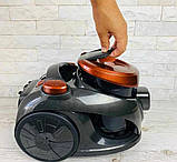 Колбовый пилосос Kassel 50280 ( 3000W ) без мішка, для сухого прибирання, побутової, для дому, фото 2