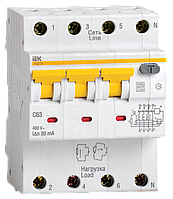 Автоматичний вимикач диференціального струму АВДТ34 C16 10мА