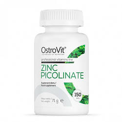 Вітаміни і мінерали OstroVit Zinc Picolinate (150 таблеток.)