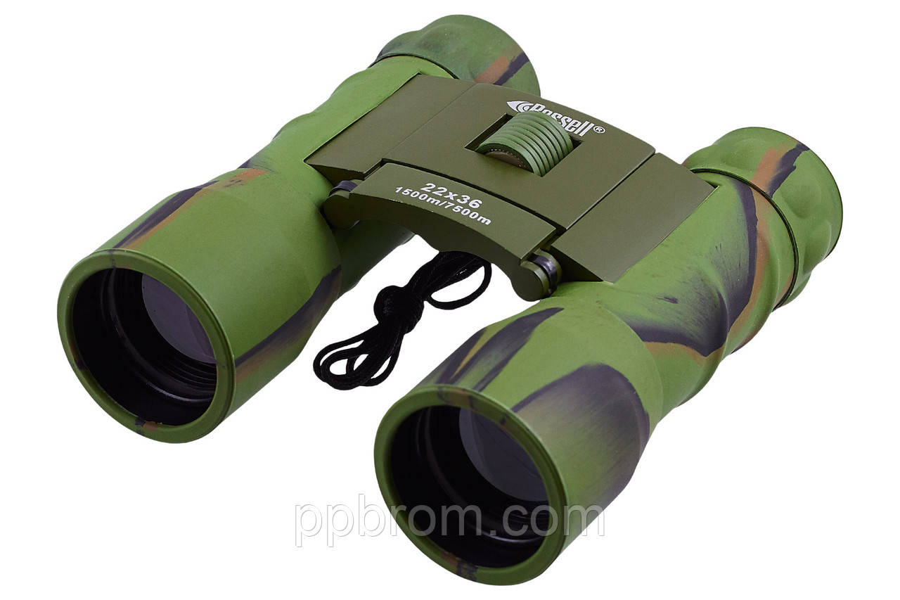 Бінокль Bassell 22x36 (green) компактний великої кратності, фото 1