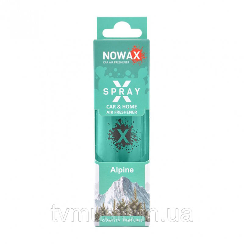 Ароматизатор у машину Nowax X Spray Alpine NX07597 50 мл