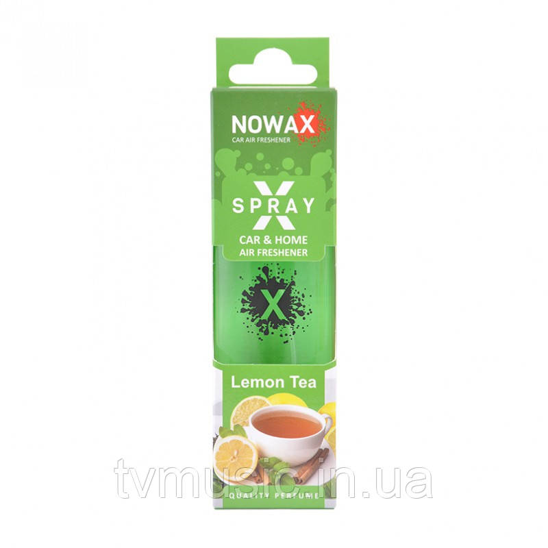 Ароматизатор у машину Nowax X Spray Lemon Tea NX07607 50 мл