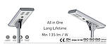 Розумні сонячні світильники серія KS 80 Вт / 120 / 40 А·год, фото 2