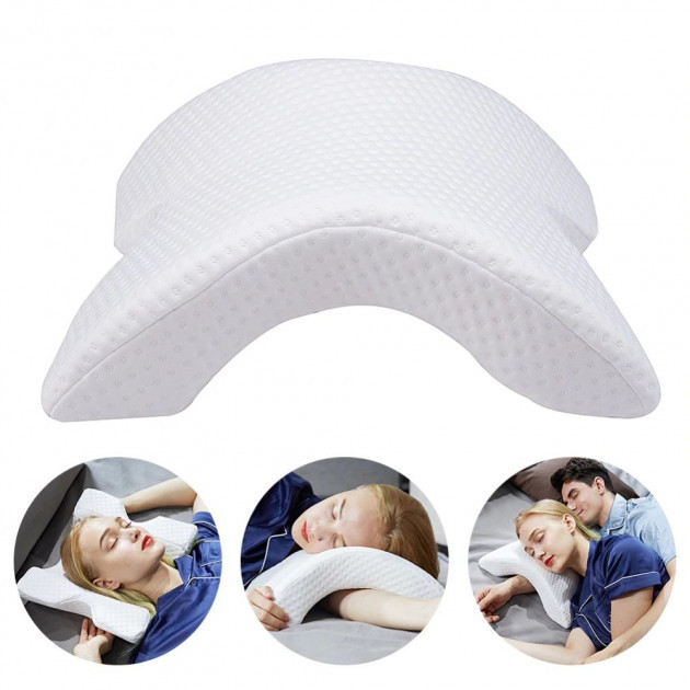 Подушка тунель ортопедична з пам'яттю Memory Foam Pillow