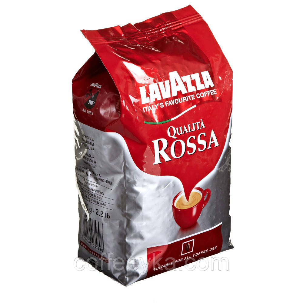 Кофе в зернах Lavazza Qualita Rossa 1 кг. - фото 1 - id-p156002467