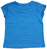 Костюм літній дитячий для хлопчиків, футболка і шорти, синій з восьминогом, зріст 74 см Фламінго, фото 2