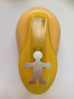 Діркопробивач фігурний Хлопчик важіль 2,5 см