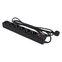 Мережевий фільтр-удлиннитель LP-X6, 3м Black, фото 4