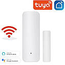 Датчик охоронної сигналізації. Бездротова Wi-Fi дверна/оконна сигналізація. Tuya/Smart Life, фото 3