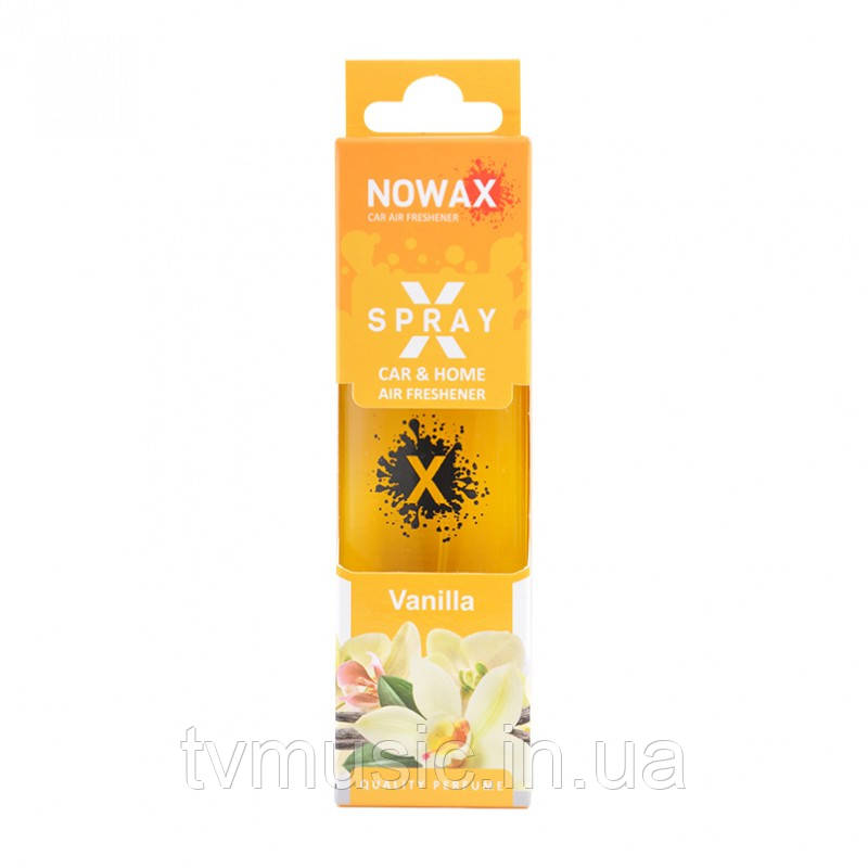 Ароматизатор у машину Nowax X Spray Vanilla NX07591 50 мл