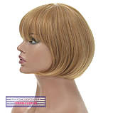 Перука каре з термоволосся 180℃ Lindsey AT колір пшеничний блондин, фото 4