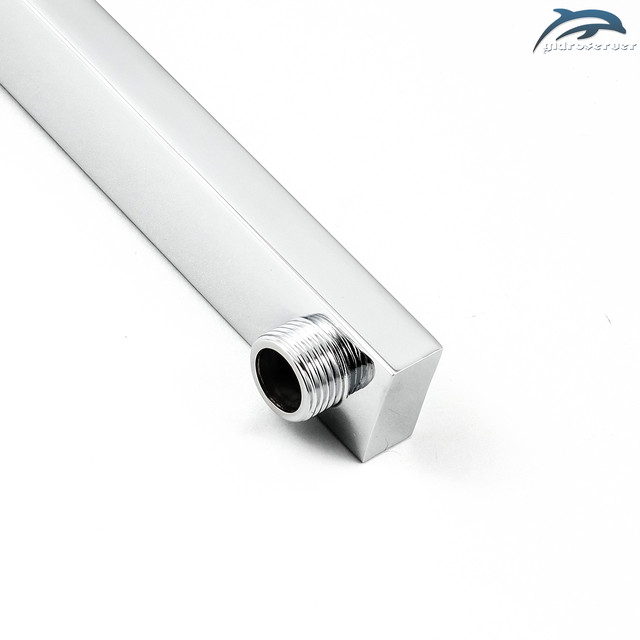 Кронштейн для лійки тропічного душу DL-02.45 з горизонтальною настінного установкою.