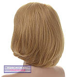 Перука каре з термоволосся 180℃ Sabrina AT колір пшеничний блондин, фото 5