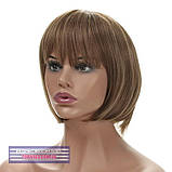 Перука каре з термоволосся 180℃ Kristal AT світло-русявий колір, Перуки і шиньйони, фото 3