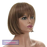 Перука каре з термоволосся 180℃ Kristal AT світло-русявий колір, Перуки і шиньйони, фото 6