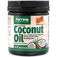 Jarrow Formulas, Органический продукт, кокосовое масло холодного отжима, 473 г