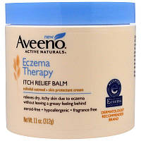Aveeno, Active Naturals, Eczema Therapy Balm Крем бальзам від екземи Рекомендований дерматологами 312 g