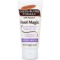 Palmer's, Cocoa Butter Formula, Foot Magic с маслом мяты и манго, 2,1 унции (60 г)