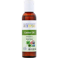 Aura Cacia, Castor Oil, Organic, Skin Care, 4 fl oz (118 ml)