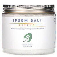 White Egret Personal Care, Английская соль, Epsom Salt Соль для ванны цитрусовая, (454 г)