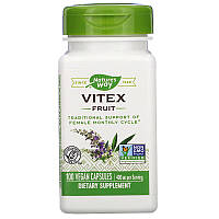 Nature's Way, Vitex Fruit, Плоди витексу, Вітекс 400 мг, 100 веганських капсул