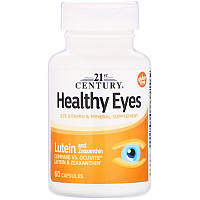 21st Century, Healthy Eyes, лютеїн і зеаксантин, 60 капсул