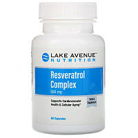 Lake Avenue Nutrition, Resveratrol Complex, Ресвератрол 500 mg, 60 Capsules