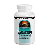 Source Naturals, Ванадий с хромом, 90 таблеток