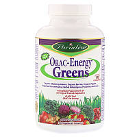 Paradise Herbs, ORAC-Energy Greens, 120 вегетаріанських капсул