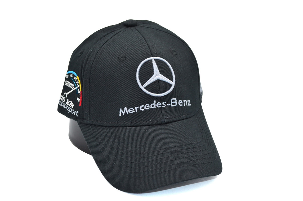 Кепка Sport Line з автомобільним логотипом Mercedes-Benz чорна (S 0919-180)