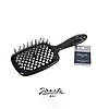 Гребінець для волосся Janeke Superbrush Carbon Line (чорний карбон), фото 2