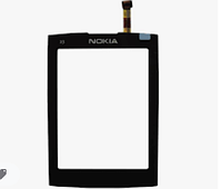 Nokia X3-02 Сенсорный экран  с скотчем, черный
