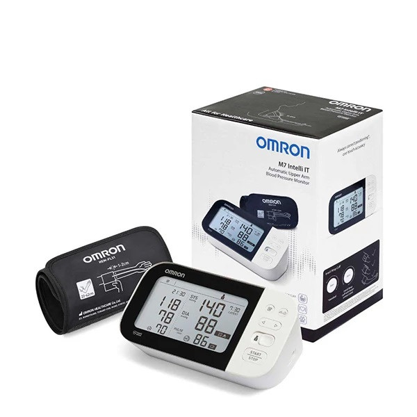 Тонометр Omron M7 Intelli IT (HEM-7361T-EBK) автоматичний на плече гарантія 5 років