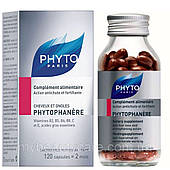 PHYTOPHANERE — для росту волосся, 120 капсул