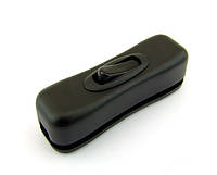Клавишный переключатель для бра KCD5-304, чёрный