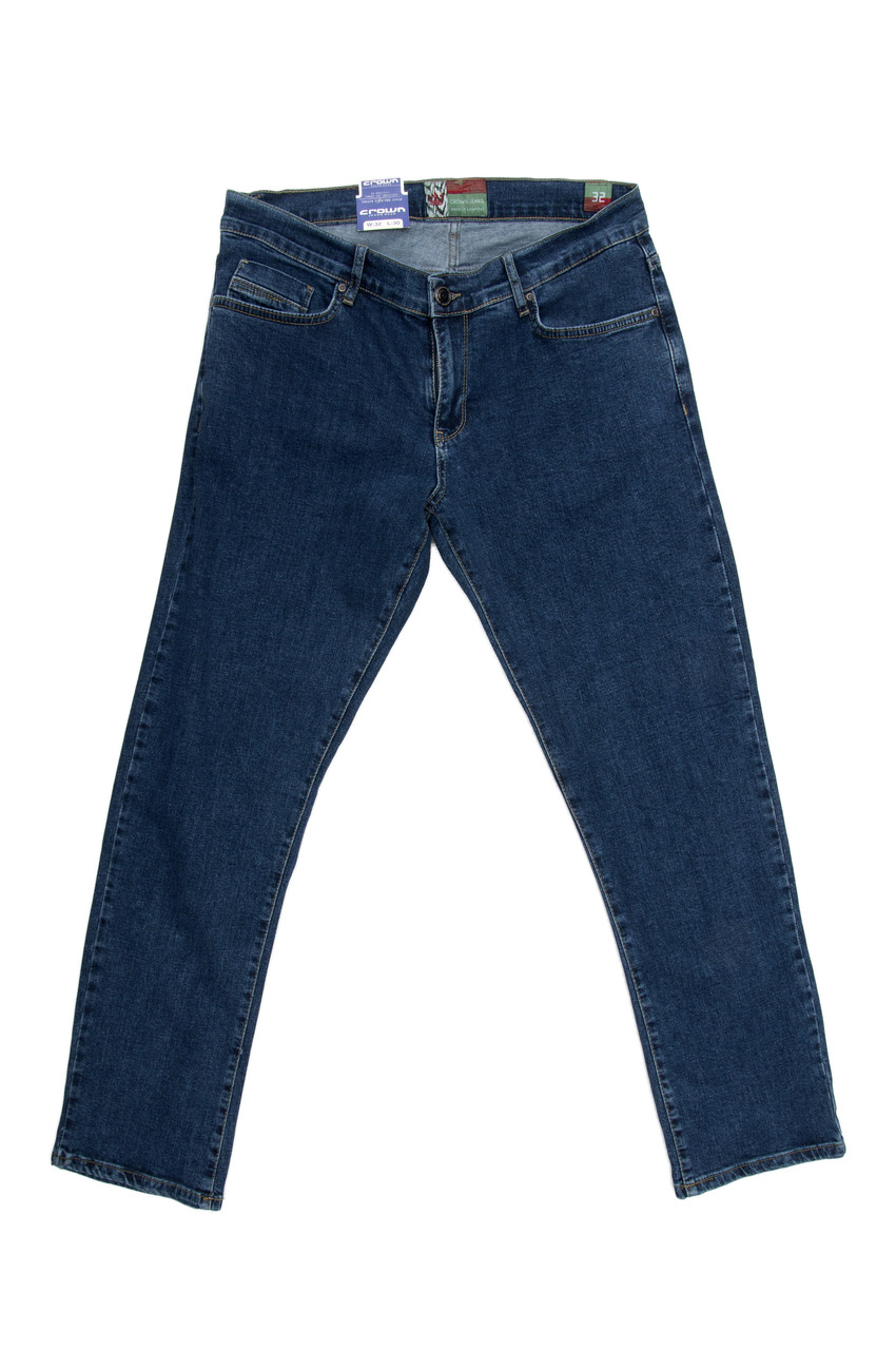 Джинси чоловічі Crown Jeans модель 4544 (815) (236) (1555)