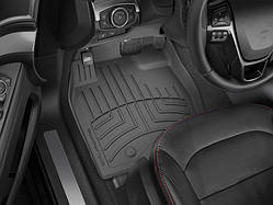 Килими гумові WeatherTech Subaru Forester 2013-2018 передні чорні 3D