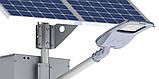 Комплект автономного освітлення, світильники на сонячних панелях серії AH 40 Вт / 285 / 100 Aгод, фото 3